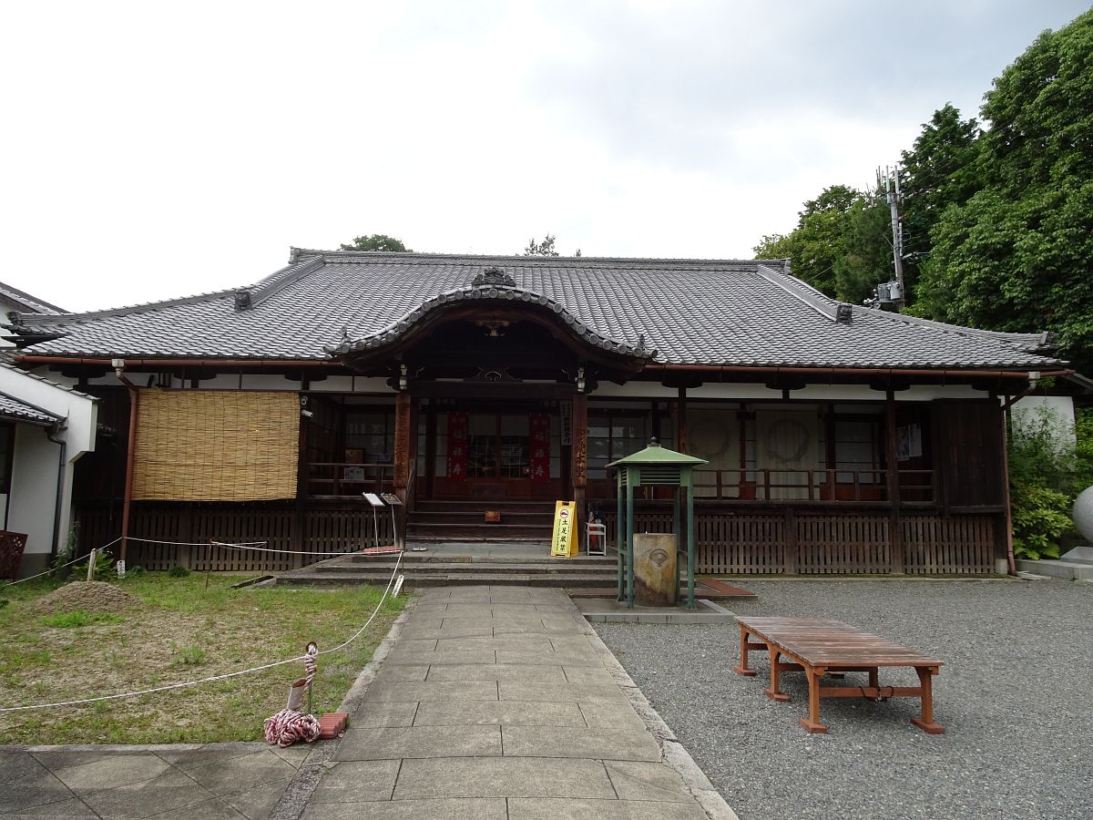 Das Hauptgebäude des Sokujo-in Tempels
