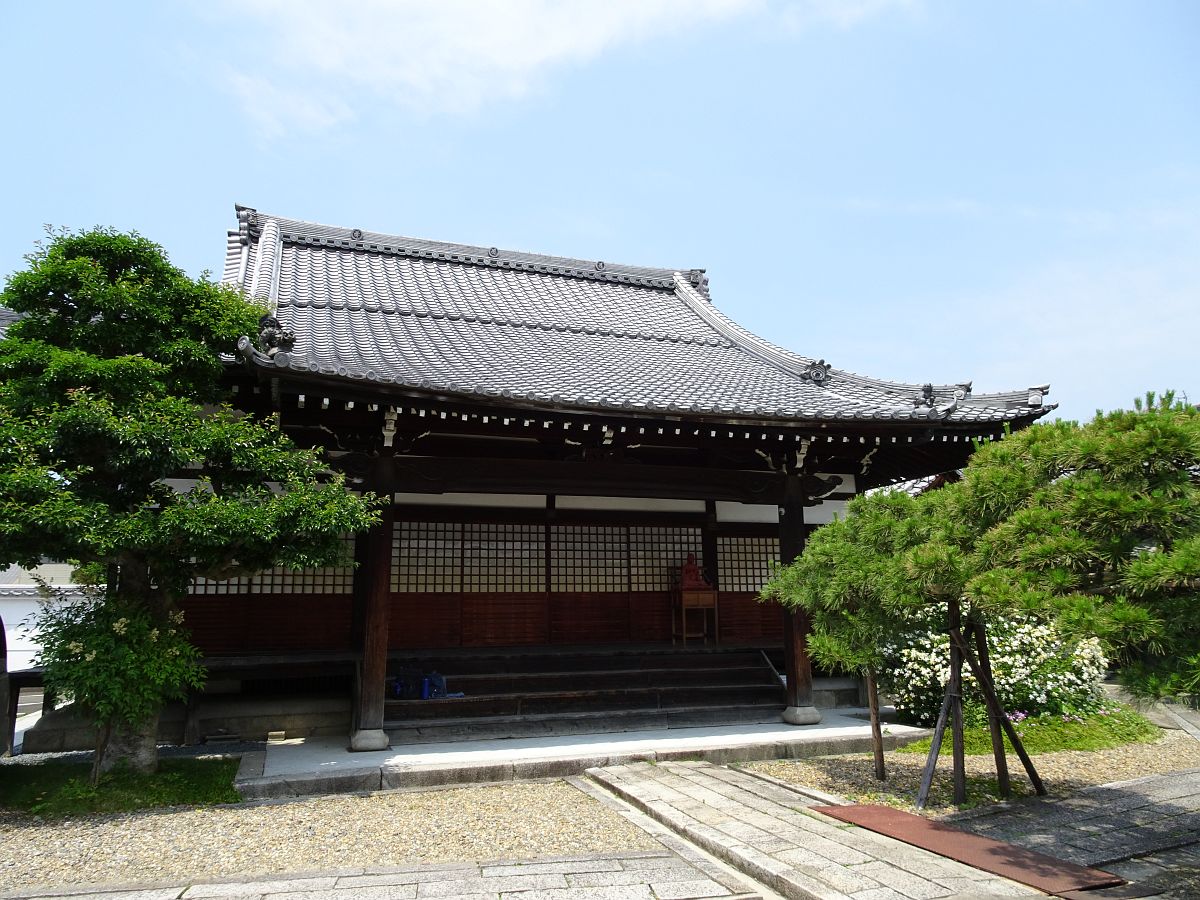 le bâtiment principal du temple Shonen-ji